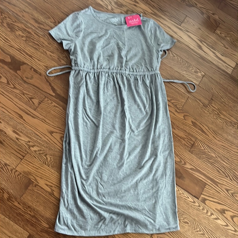 Isabel maternity gray dress size large